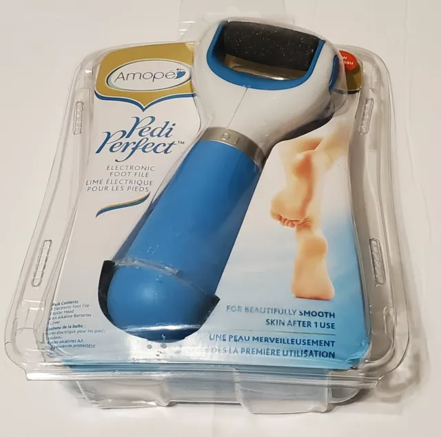 Amope Pedi Perfect Electronic Dry Foot File Azul Regular Grueso