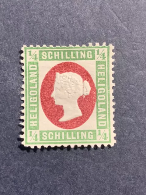 1873 Heligoland ,1/4sch, Mich 8F Scott#8