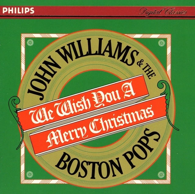JOHN WILLIAMS We Wish You A Merry Christmas CD Philips W. Germany PDO