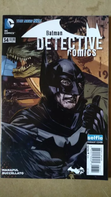 Batman Detective Comics #34 Selfie Variant 1St Print Dc Comics (2014) The New 52