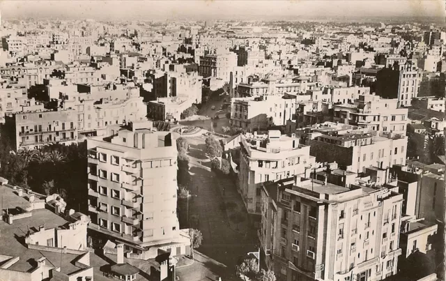 Carte Postale Afrique Maroc Casablanca Vue Sur Le Quartier Mers Sultan