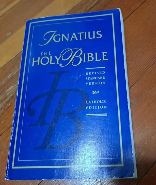 VINTAGE IGNATIUS THE Holy Bible Revised Standard Version Catholic