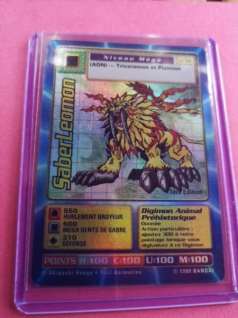saberleomon holographic card Amazon.com: Pokemon main image 1