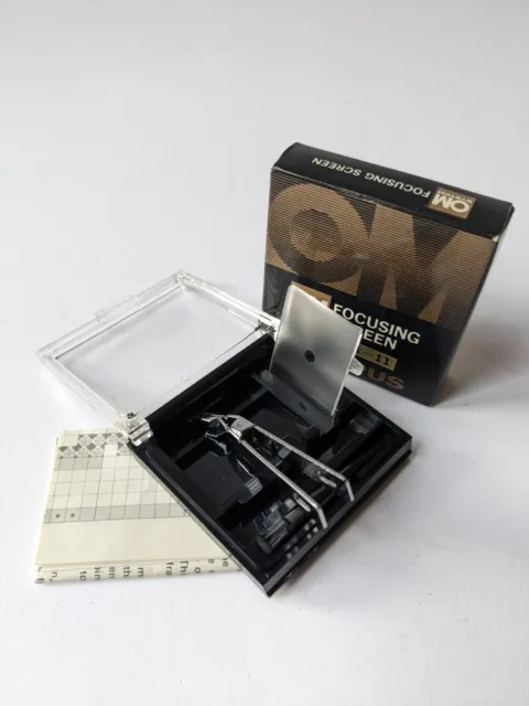 OLYMPUS OM SYSTEM OM-1 OM-2 OM-3 OM-4 FOCUSING SCREEN 1-11 - Good Condition