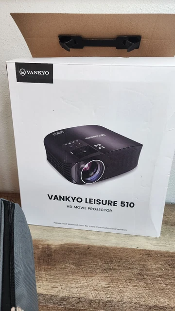 VANKYO Leisure 510 1080p HD Movie Projector with Remote Works! Camping Theater