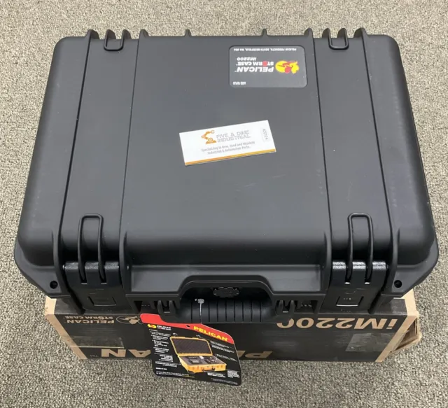 Pelican Storm Case iM2200-00001 with Foam & Custom Themostat iM2200 NEW (OV132)