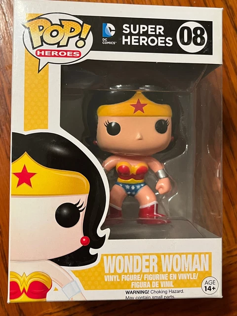 Funko Pop - Wonder Woman - 08 - DC Super Heroes - Vaulted