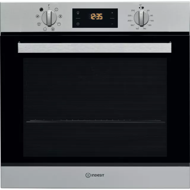 Indesit IFW6544IX Four Encastrable Électrique Static 71 L Inox