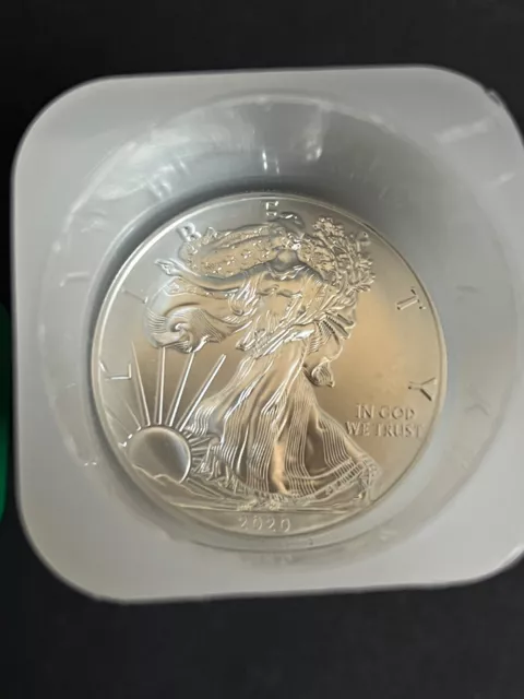 15x 1oz Silver American Eagle coins 2020 mint condition