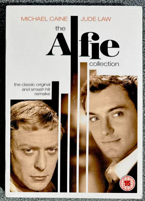 The Alfie Collection DVD (2005) Michael Caine, Jude Law NEW SEALED EB02
