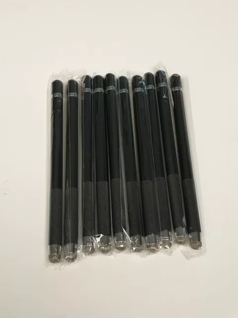 Pack of 10 Universal Capacitive Stylus Pens - Fiber Tip for touch screen device