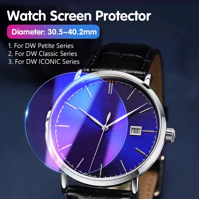 Cover Screen Film Round Hard Protector Watch For Garmin Fossil Citizen
