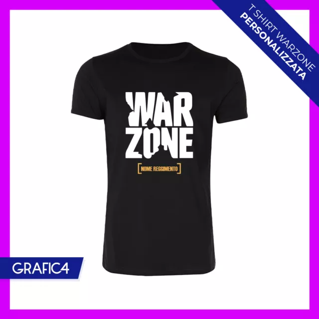 T Shirt Call Of Duty Warzone Cod Personalizzata - Grafica4