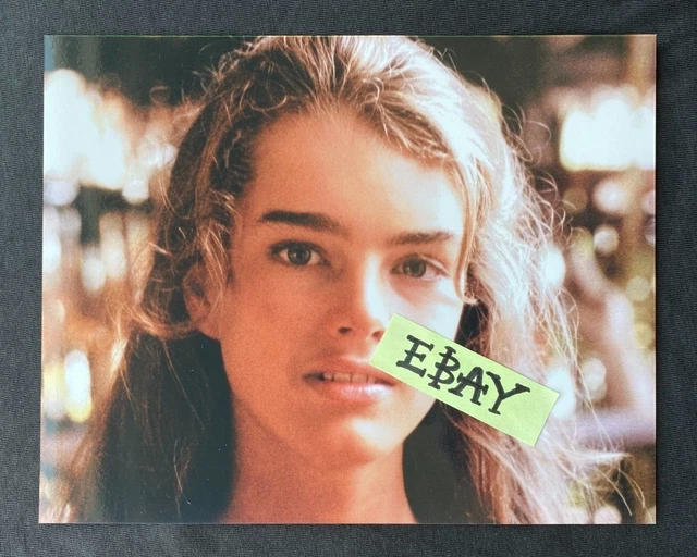 BROOKE SHIELDS PHOTO PRETTY BABY BLUE LAGOON Hollywood Super Model Eyes