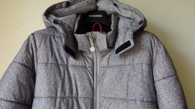H&M giacca invernale donna ragazza giacca trapuntata blu grigio 170 euro