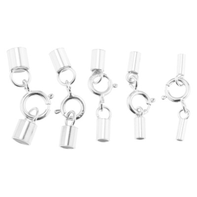 Stile Strass Palla con Chiusura Aragosta e 4 Pezzi Perline Magnetico Strass per Gioielli Braccialetto Collana Oro e Argento 10 Pezzi Chiusure Magnetiche di Gioielli 