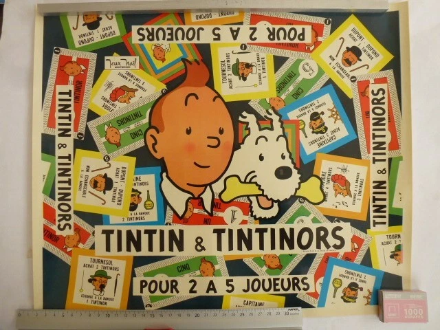 JEU DE SOCIÉTÉ - Tintin et le Piège du Totem Dhor Nathan complet EUR 16