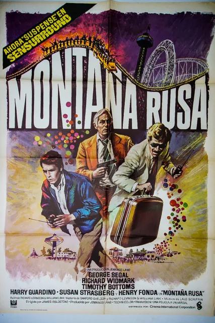 MONTAÑA RUSA  --  Poster Cartel de Cine