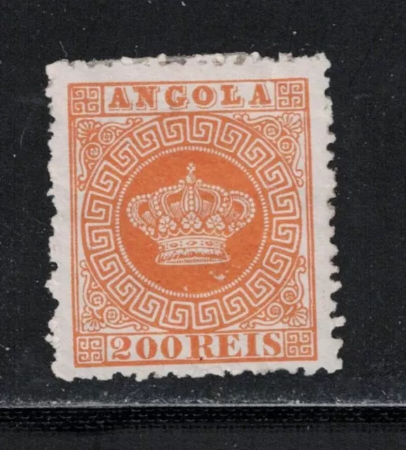 Angola, 1877, Scott 8a M DG, 2021 SCV $7,00