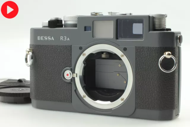 [MINT] Voigtlander BESSA-R3A Gray 35mm Rangefinder Film Camera From JAPAN