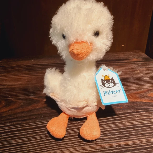 NEW JELLYCAT QUACK Quack Duckling NWT Really Soft Small Retired £39.99