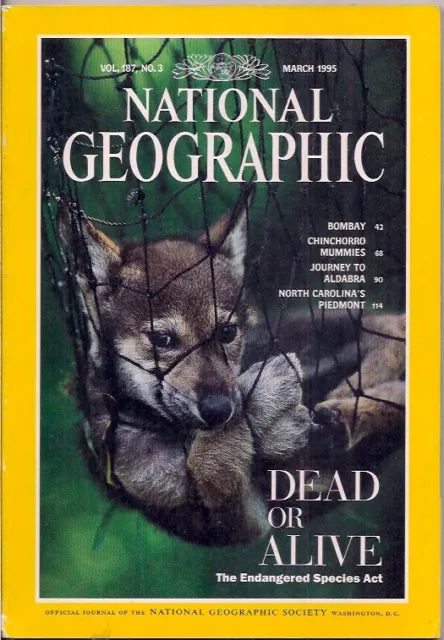 national geographic-MAR 1995-ENDANGERED SPECIES ACT.