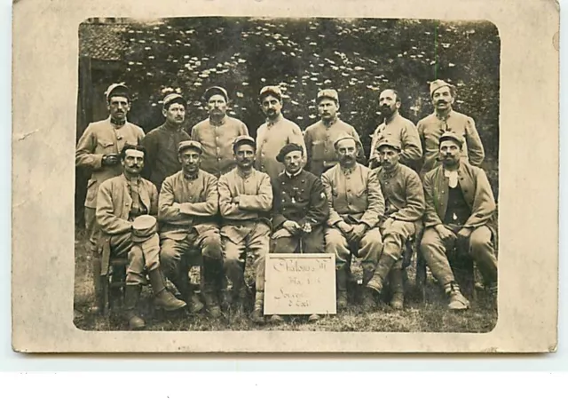 Carte-Photo - CHALONS-SUR-MARNE - Photo de militaires - 12098