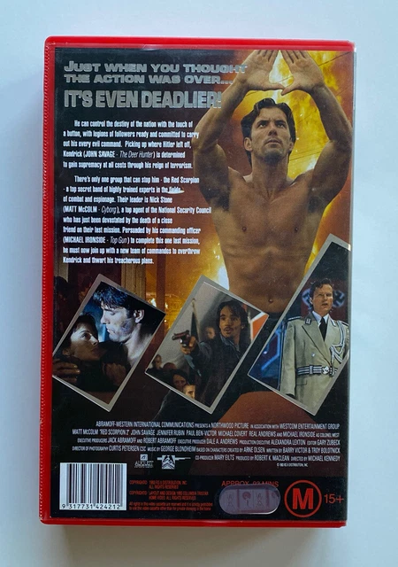RED SCORPION 2 [VHS] Columbia Tristar Ex-Rental Video Tape 1994 McColm ...