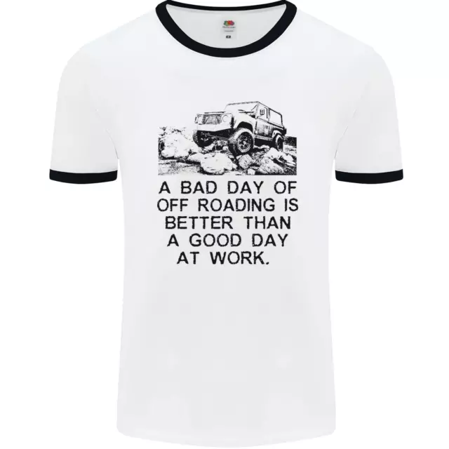 A Bad Jour De Off Construction de Routes 4X4 Tout Terrain Hommes Ringer