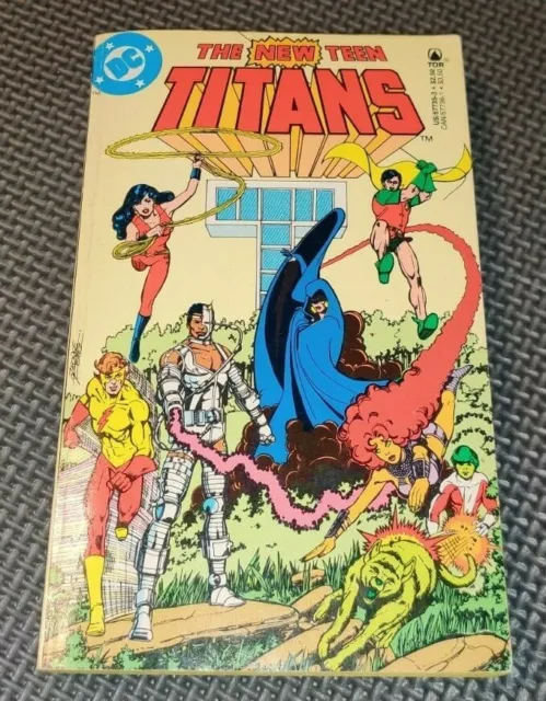 1982 THE NEW TEEN TITANS 1st TOR Paperback George Perez / Fisherman Collection