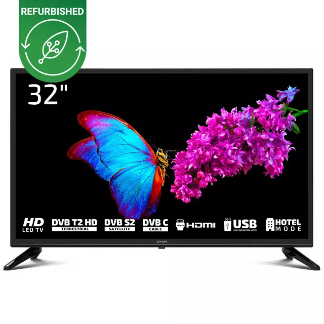 DYON Enter 32 Pro X2 32 Zoll 80cm HD LED TV Fernseher HD-TrippleTuner