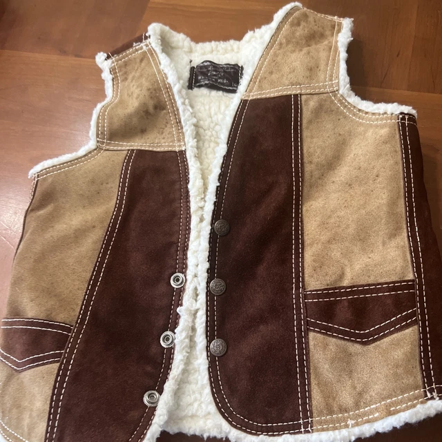 100% Leather Child's vest