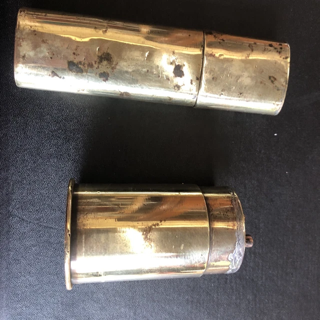 Lot De 2 Briquets Vintage Royal C - Métal - Classiques - Occasion