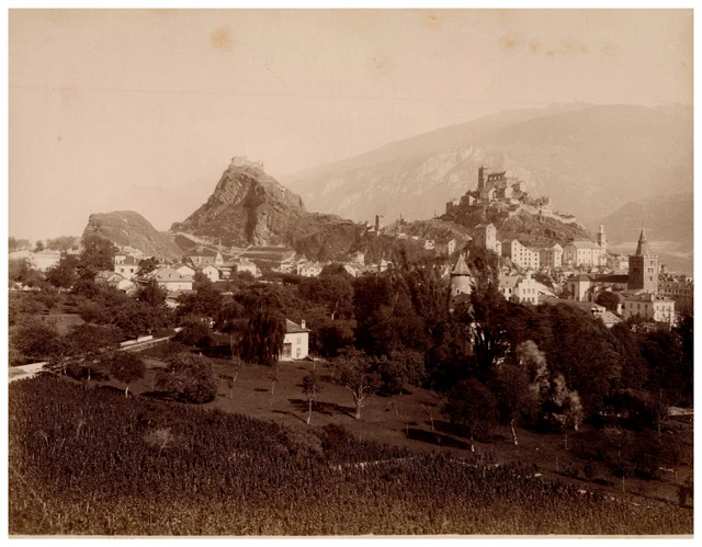 Tirage Albuminé Vintage - Périgueux, Tour De Vésone - Circa 1890 - Format 10x14 Cm