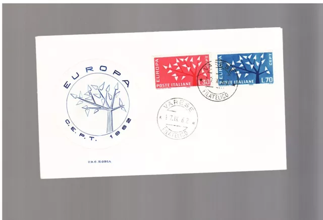 Italia - 1962 fdc europa cept