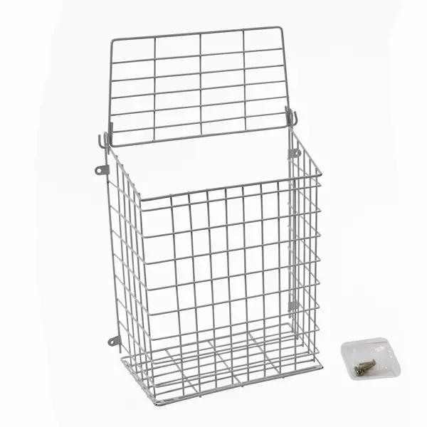 2NDS Front Door Letter Box Cage Post Mail Catcher Guard White MEDIUM 2708 2732