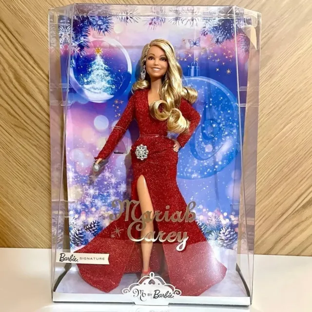 2023 Barbie Signature Mariah Carey Holiday Doll Christmas Red Dress ^PRESALE