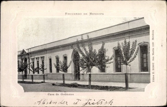 Ak Mendoza Argentinien, Casa de Gobierno - 3100140