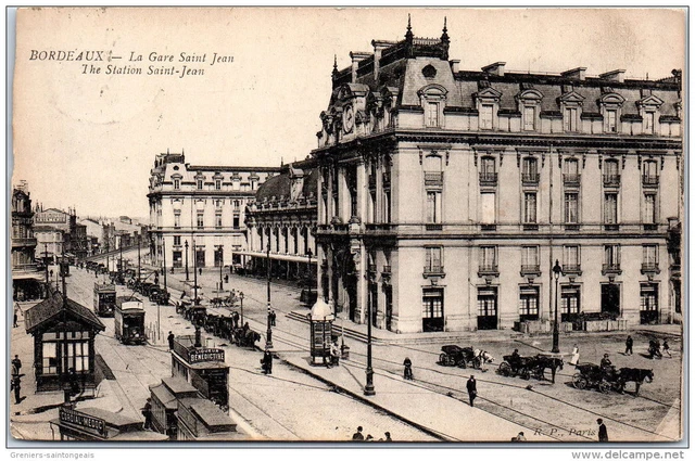 33 BORDEAUX -- la gare saint jean **