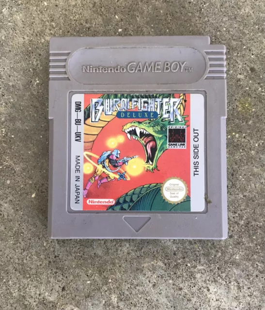 Burai Fighter Deluxe Nintendo Game Boy Color Advance Game Cart Only Genuine