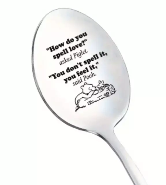 1pc How Do You Spell... Teaspoon - Novelty Fun Friend Relative Work Gift Present
