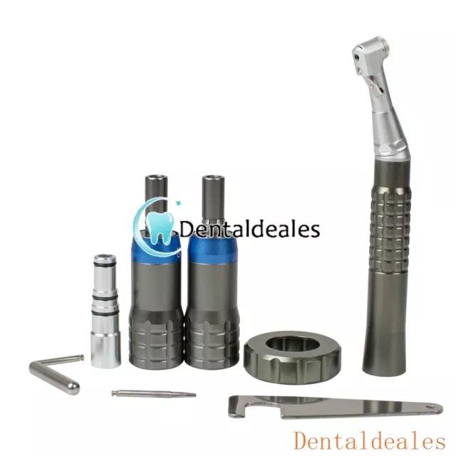 Kit Llave dinamométrica para implantes dental pieza de mano universal ajustable