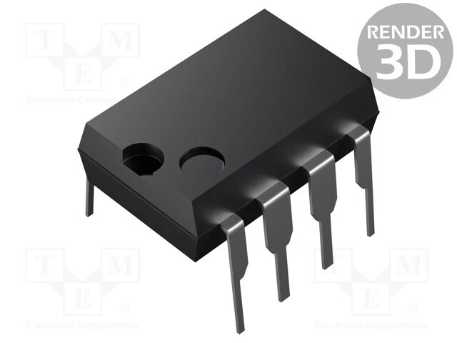 Low-Side, Contrôleur pour Gates DIP8 -9÷9A Canaux: 1 UCC37322P Mosfet /