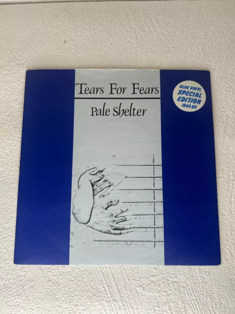 Tears For Fears/Pale Shelter/1983 Mercury 7" Single/Blue Vinyl Edition