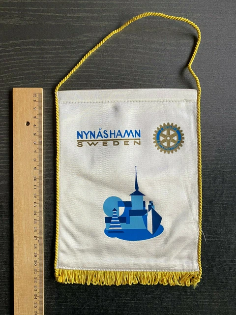 Age Fanion Rotary Club International Nynhäshamn Suède (Suède)
