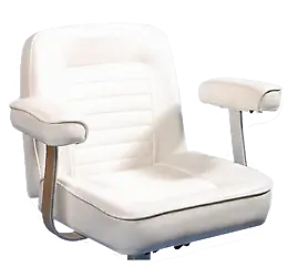 Marine sea chair model Royal white marinevinyl
