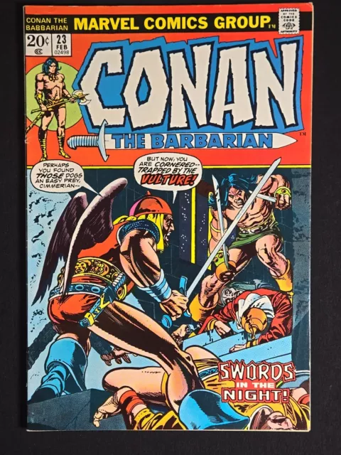 Conan The Barbarian #23 FN+ 6.5 1st Red Sonja Gil Kane Cover! Marvel 1973