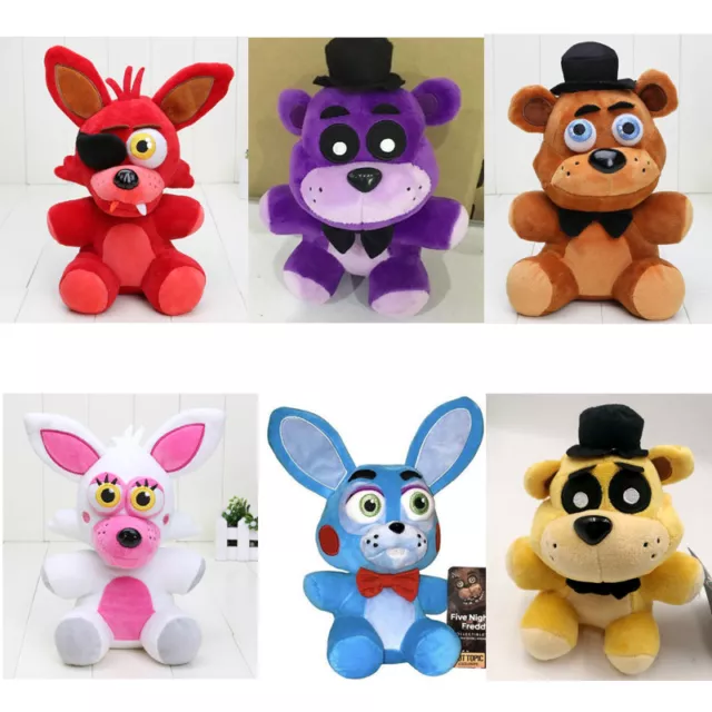 33CM Five Nights At Freddys plush bag fnaf plush backpack Freddy Fazbear Foxy  bonnie chica plush & stuffed school bag Plush toys - Price history & Review