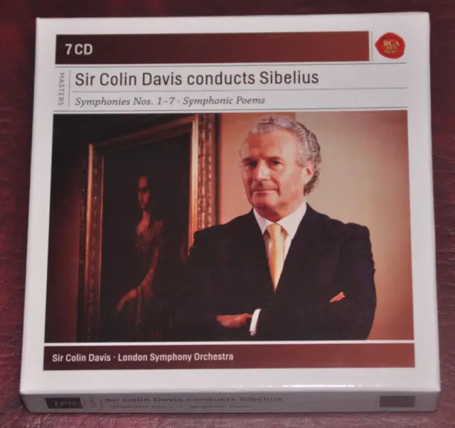 Jean Sibelius - Symphonies 1-7 & Symphonic Poems, Colin Davis, RCA 7 CD box set