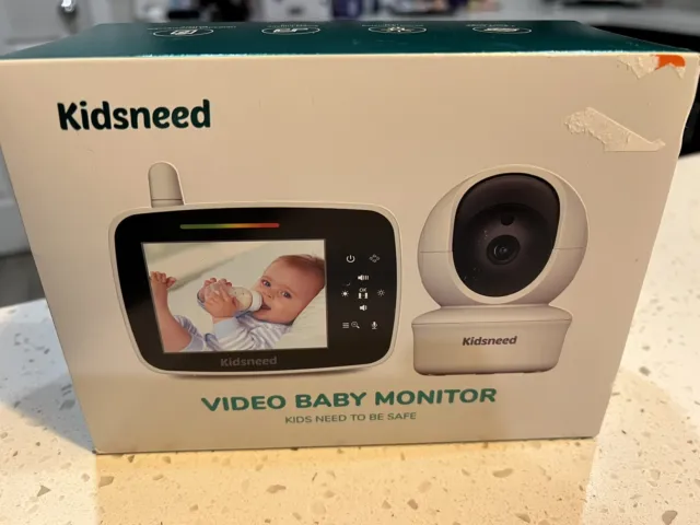 Kidsneed Baby Monitor with Camera and Audio - 3.5 Inch Video Baby Monitor